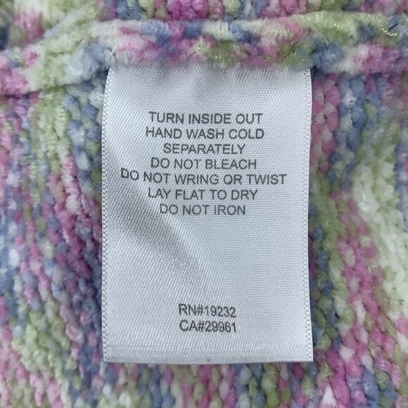 Alfred Dunner Sweater Space Dye Multicolor Chenille Pullover Size XL - Picture 7 of 7